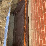 Finished Exterior Waterproofing Job