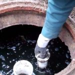 Clogged sewer line in toronto