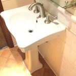 bathroom Sink plumbing complete