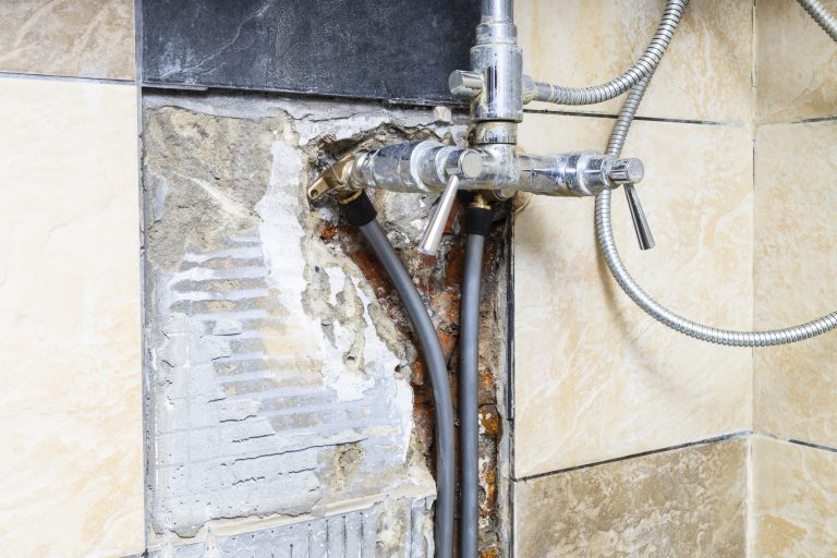 Damaged plumbing lines