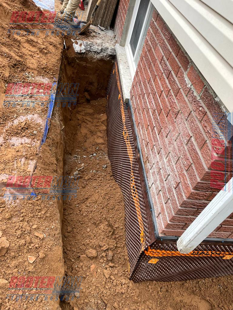 Delta membrane installed