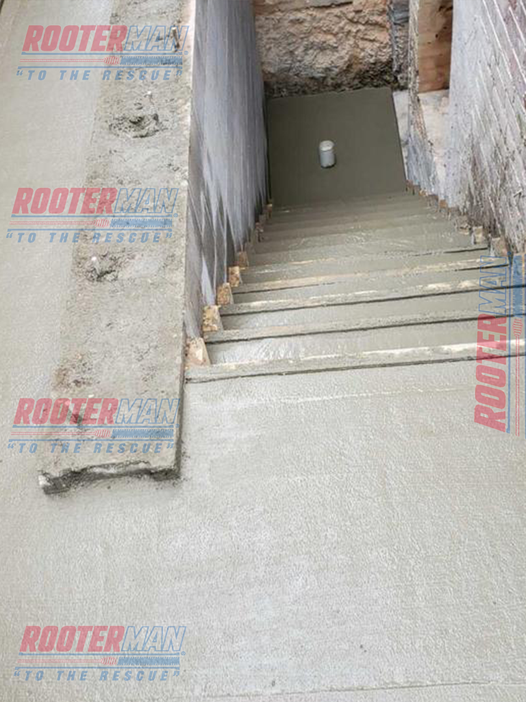 New basement entrance project
